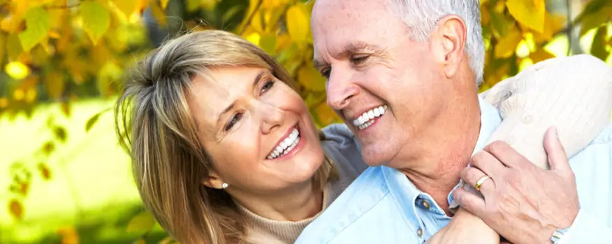 Happy couple representing the potential for enhanced sexual wellness for men and women through PRP therapy.