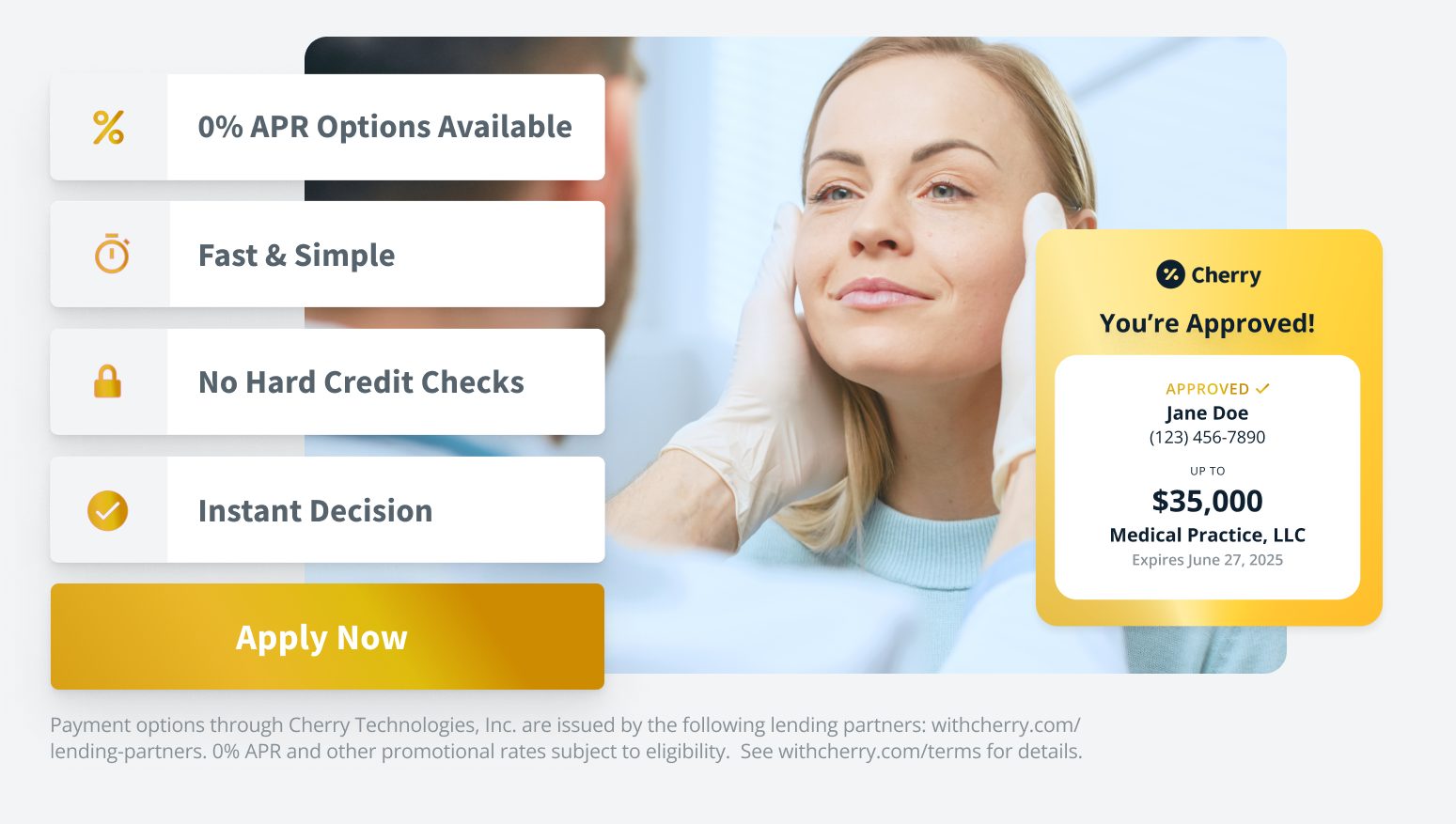 cherry financing approved ad